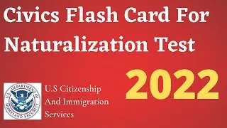 US Citizenship Naturalization Test 2022 | OFFICIAL 100 TEST QUESTIONS & ANSWERS | US Practice Test