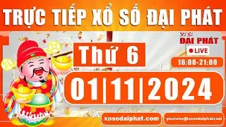 Trực Tiếp Xổ Số Hôm Nay Ngày 01/11/2024 | KQXS Miền Nam, XSMN, XSMTrung, XSMB, XS Đại Phát