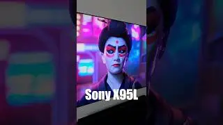 Sony X95L MiniLED 4K TV 85" #sonytv #hometheater #miniled #4ktv #movies #netflix