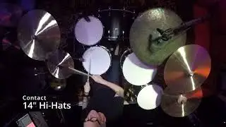 Dream Cymbals - 14" Contact Hi-Hats