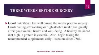 Instructions for Successful Plastic Surgery | Pre-Op Instructions | Dr Siamak Agha
