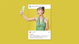 How To Create 3D Instagram Pop Out Effect In Photoshop | Instagram Post Effect Tutorial