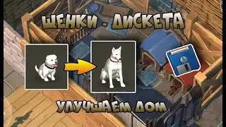 Выращиваем щенков. Улучшаем дом. Дискета. - Last Day on Earth: Survival