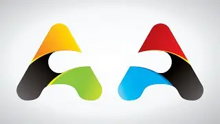 How to Create a Logo in CorelDraw || Letter A Logo in Coreldraw x8