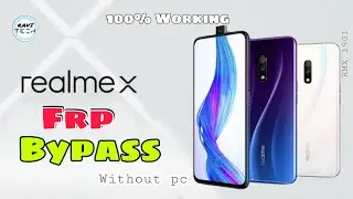 Realme X Frp bypaas | All Realme Frp Unlock |Google Account Bypaas Without Pc | 2021 | RaviTech