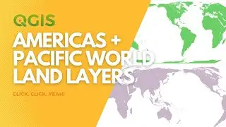 World land layers with the Americas or the Pacific in the middle