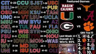 College Football Week 1 Picks (2021)