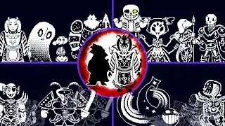 PS!Outertale All Bosses (and mini-bosses)