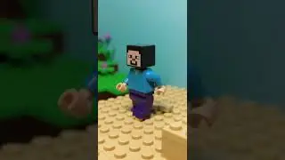 Lego Minecraft Particles Test stop motion animation #minecraftanimation