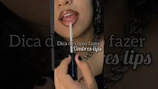 Dica de como fazer ombres lips💋 #shorts #menina #fyp #cachos #hashtag #explorar #cacheadas #crespos
