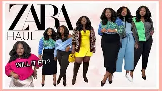 ZARA plus size HAUL I Will it fit? | COLLECTIVE FASHION TRY ON AND STYLING I SIZE 16/18 SUPPLECHIC