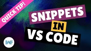 Learn Snippets in Visual Studio Code
