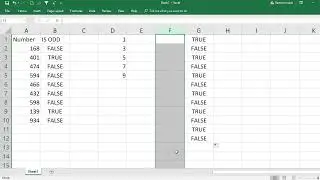 EXCEL: Example and Usage of the function ISODD in excel