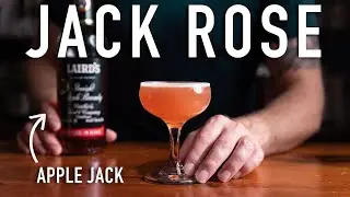 The Jack Rose - an easy applejack recipe!