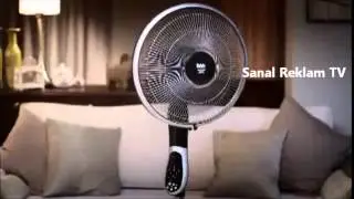 Fakir 360 Vantilatör Reklamı Rotating