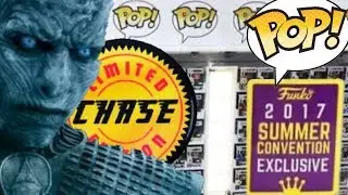 Hunting CHASE Funkopop's Ep3 NightKing 44 GameOfThrones SDCC 2017 EXCLUSIVE PreOrderPickUP Review