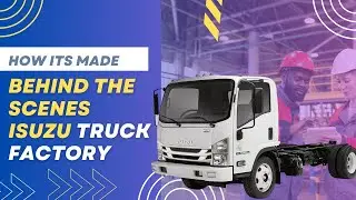 Behind the Scenes at the Isuzu Truck Factory - Mastering the Craft of Japanese Truck Production!"