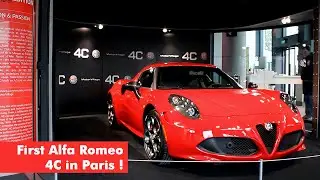 Reupload// The First Alfa Romeo 4C in France !!!
