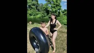 КУПАЕМСЯ НА РЕЧКЕ 💧⛱😎/ ЛЕТО 2022
