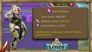 NEW GEMS UPDATE! EVERYTHING YOU NEED TO KNOW! LORDS MOBILE