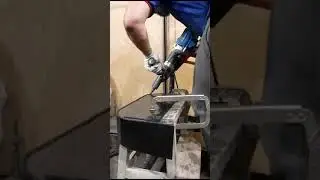 Ларвен 73. Сварка кожуха вариатора.