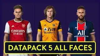 PES 2021 DATAPACK 2.0 All Faces - ft.Neymar,Ronaldo,Fabio Silva,Trincao & More