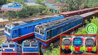 Xem Nốt Các Đoàn Tàu Trên Đường Sắt Quốc Gia Ở Ga Ngân Sơn Và Về Hà Nội Trải Nghiệm Đường Sắt Đô Thị