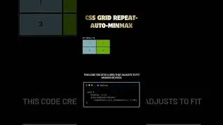 Mastering AUTO MINMAX in CSS GRID!