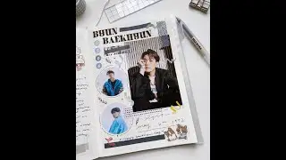 Journal with Me - Happy Baekhyun Day 🐶 #shorts