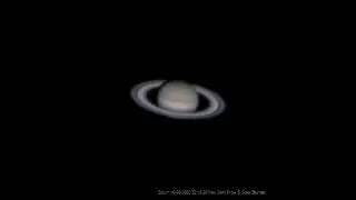 Saturn 9th April shot on iPhone XS using Skywatcher 8”dobsonian with Meade 60hd eyepiece