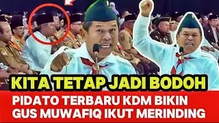 ASLI MEMBARA ‼️PIDATO KDM PADA HUT PGRI BIKIN MERINDING SELURUH INDONESIA, SATU RUANGAN  BERGETAR