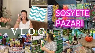 VLOG | AYLIK MARKET ALIŞVERİŞİMİZ  | SOSYETE PAZARINDAN ALDIKLARIM | DENEBUNU KUTUSUNDAN ÇIKANLAR