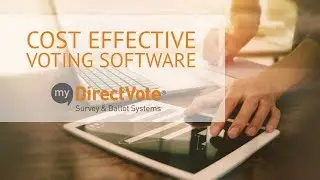 Cost Effective Voting Software - myDirectVote