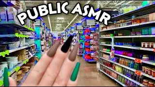 TINGLES THAT MELT IN YOUR BRAIN~NOT IN YOUR HANDS 🍫 CASUAL TAPPING & SCRATCHING ✨ PUBLIC ASMR
