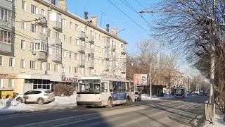 Троллейбус ЗиУ-682Г-016.04[Слобода] б/н 3085 и троллейбус ПКТС-6281.00 "Адмирал" б/н 2157