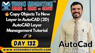 🔥 Copy Objects To New Layer in AutoCAD (2D) | AutoCAD Layer Management Tutorial 🚀 ✨