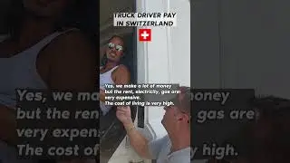 Truck driver pay in Switzerland