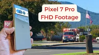 Google Pixel 7 Pro Footage - 