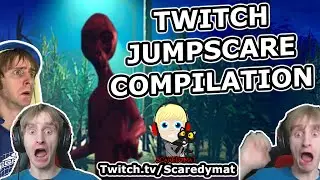Twitch Jumpscare Compilation #1 Part 1 - Scaredymat