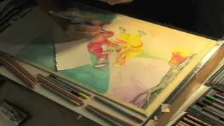 Illustrating Little Monk and the Mantis 4