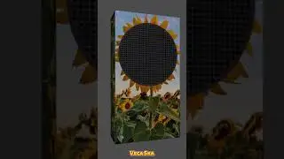 Caratula de girasol para Xbox Series S