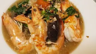 ทำเส้นใหญ่ ราดหน้ากุ้งเส้นใหญ่อร่อยสุดๆค่ะ😋