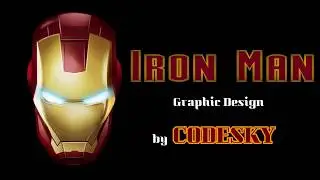 How to Make Iron Man in C++ Using Graphics || Iron Man Mask in C++ using Graphics || CodeSky
