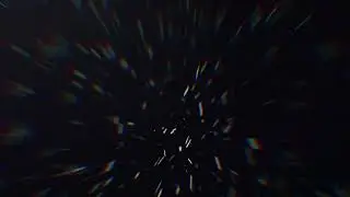 Hypnotic Abstract Light Warp Effect 🌈 | Rainbow Color Visuals [4K]