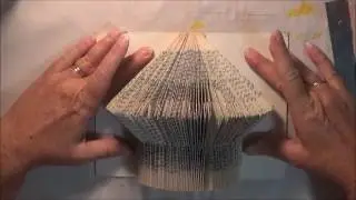 Book Folded Fairy House Part 1