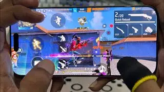 iPhone 16 Free Fire / iPhone 16 Full Handcame / iPhone 16 Gaming Test 🎮