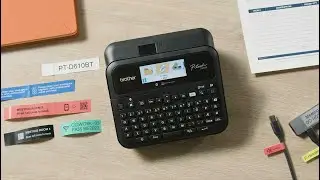 PT-D410, PT-D460BT and PT-D610BT Office Desktop Label Printer Series