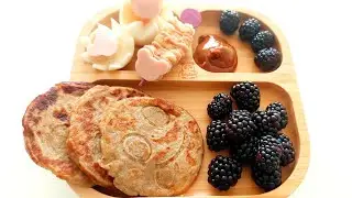 Bananen Pancakes aus nur 2 Zutaten 🍌Frühstücksidee für Kinder