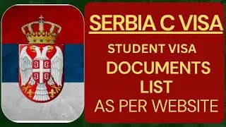 Serbia Student Visa Documents