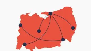 What is Connection Map in Data Visualization?